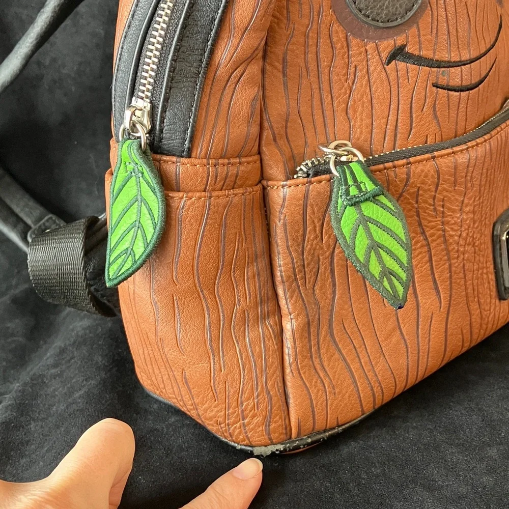 Loungefly Marvel Groot Mini Backpack Guardians of the Galaxy tree character bag